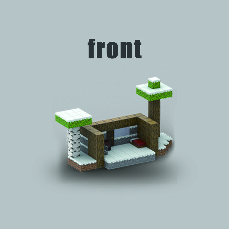 OEM ODM DIY Mine World Magnetic Decompression Building Blocks Set T062