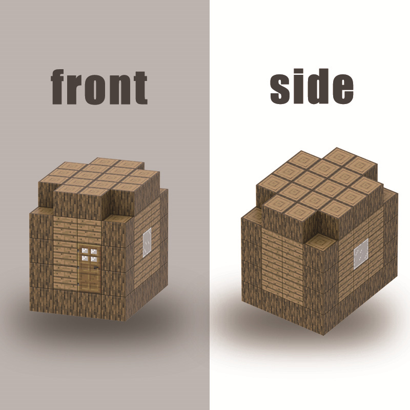 Minecraft Magnetic Village Kit: Design Your Blocky Town with Interactive Houses