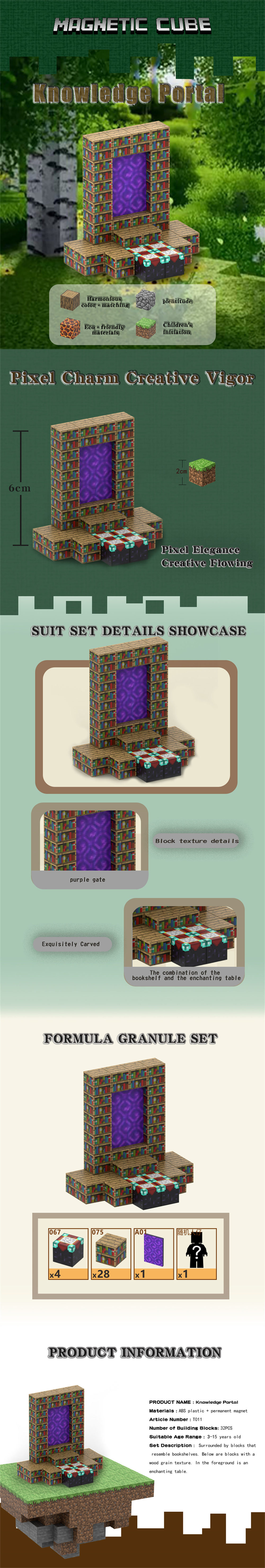 T011Magnetic Building Blocks