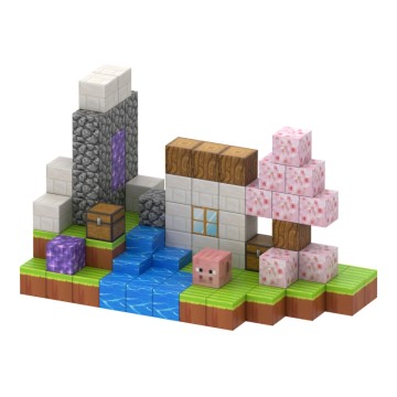 ABS Plastic Magnetic Building Blocks Educational Customized Cubes T071