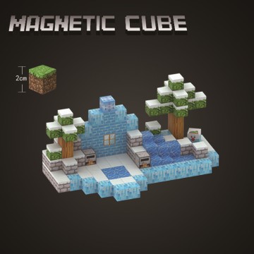 Ignite Your Child’s Imagination with Our Magnetic Building Blocks Inspired by Minecraft