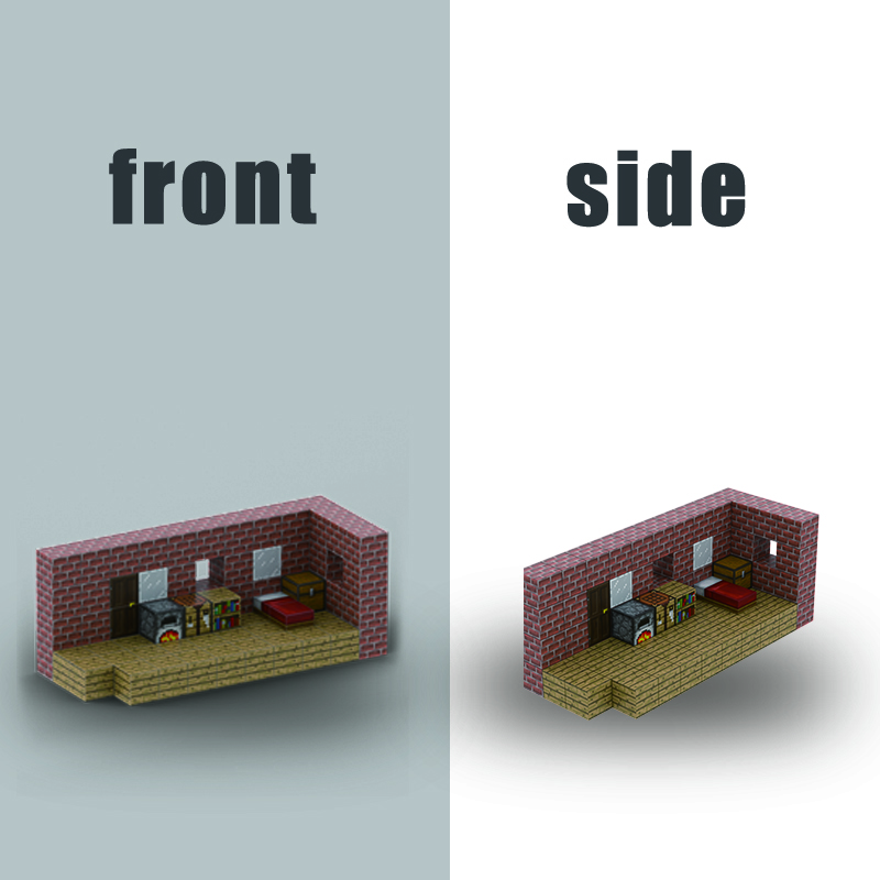 Build Your Own Minecraft Cottage with Our Magnetic Block Set