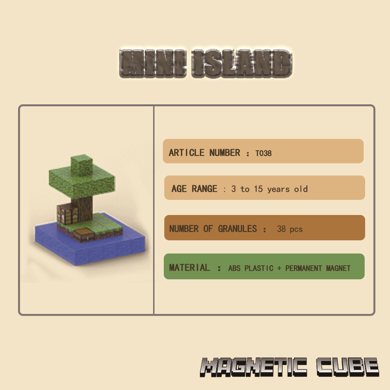 Minecraft Magnetic Sky Island Set Craft a Solitar04.jpg