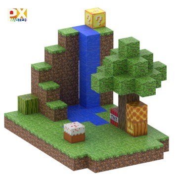 Customizable Magnetic 3D Plastic Magic Cube Building Blocks T059