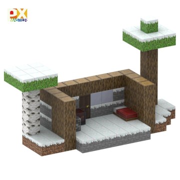 OEM ODM DIY Mine World Magnetic Decompression Building Blocks Set T062