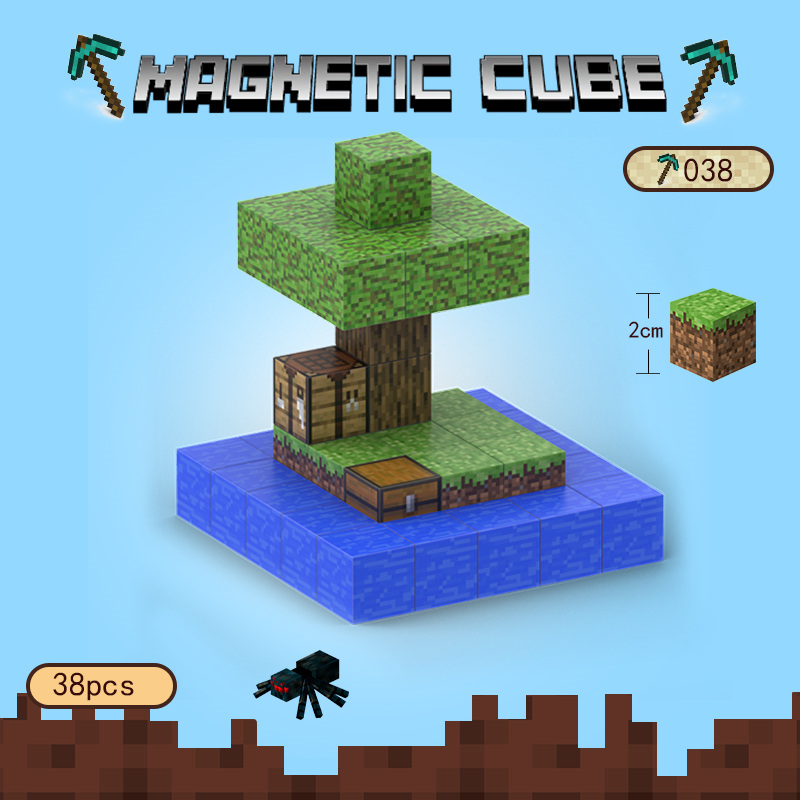 Minecraft Magnetic Sky Island Set Craft a Solitar05.jpg