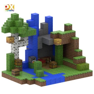 The Bio-Builder Revolution: Innovation STEM Magnets Building Blocks New Year Toy Characters T065