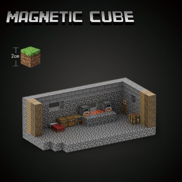 Explore the Magic of Minecraft with Our Magnetic Building Block Set