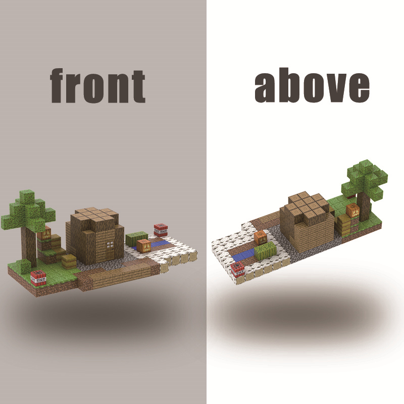 Ignite Your Child’s Imagination with Our Minecraft-Inspired Magnetic Building Blocks