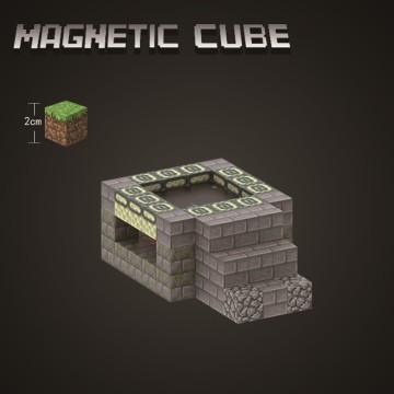 Minecraft Magnetic End Portal Set: Build an Iconic Block Gateway
