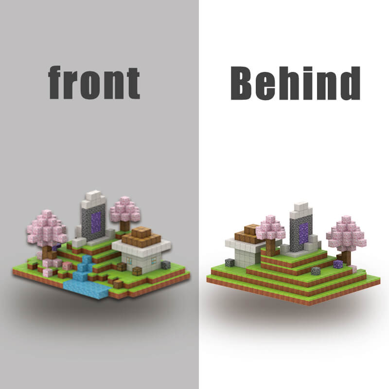 Plastic Cubes Building Block Set Magnetic Blocks Creative Play