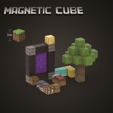 Minecraft Nether Portal Essentials: Magnetic Survival Base Building Set