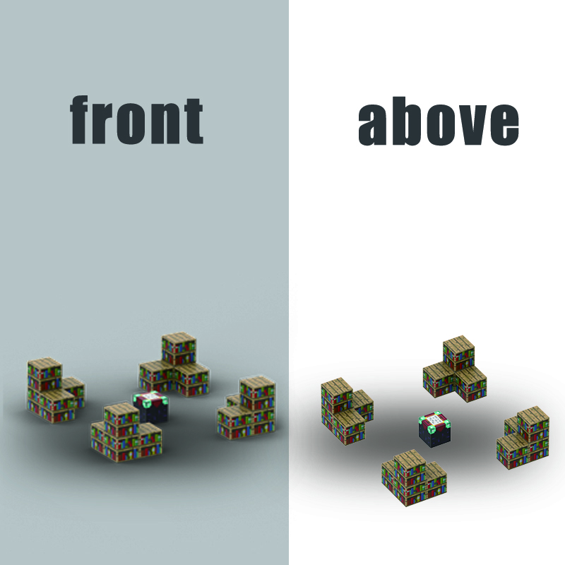 Minecraft Magnetic Enchanting Workshop Set: Craft Your Block Library