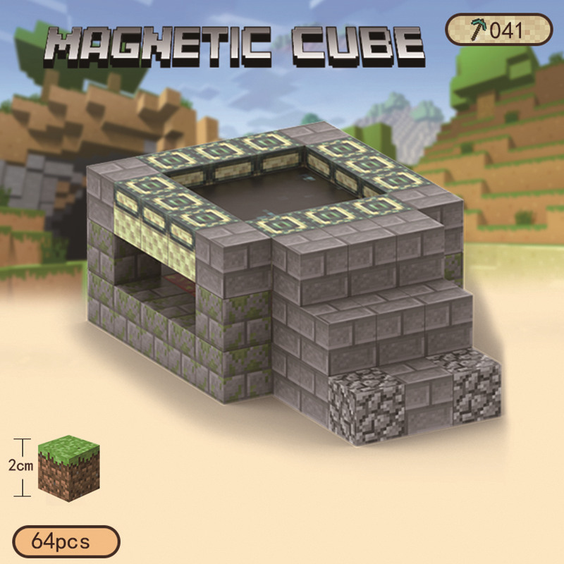 Minecraft Magnetic End Portal Set Build an Iconic05.jpg