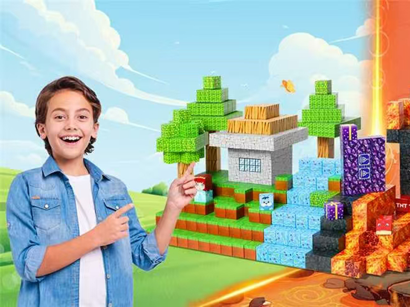 Magnetic Building Blocks: Unleashing Creativity and STEM Skills Through Play