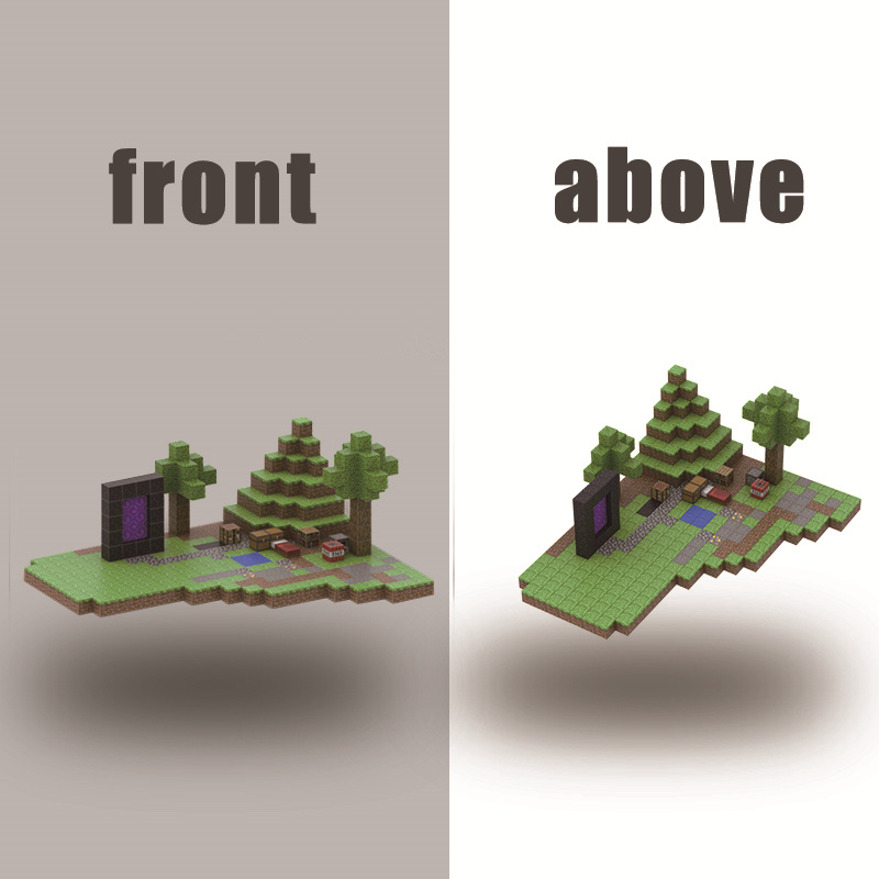 Spark Creativity with Our Magnetic Building Blocks Inspired by Minecraft